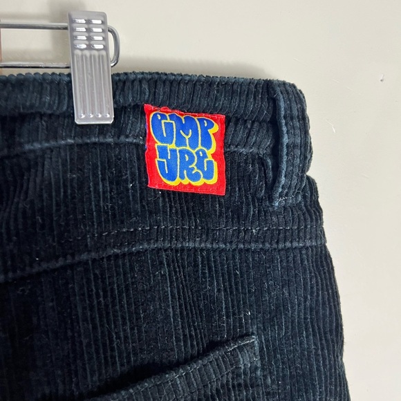 Empyre Men’s Black Ultra Loose Corduroy Skate Pants Size 42 Baggy Slouchy - Picture 9 of 13